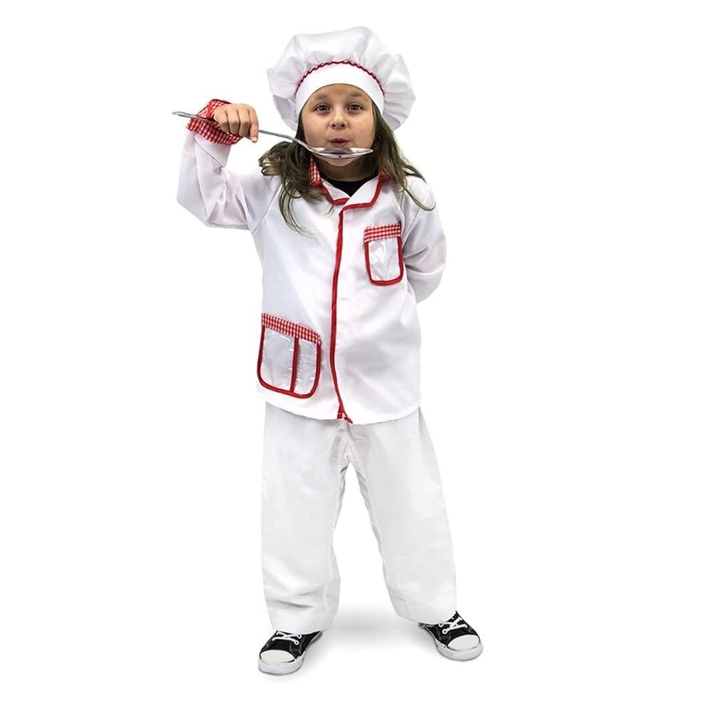 Master Chef Kids Halloween Costume Boys Girls Age 5-6 New Cooking Food Party